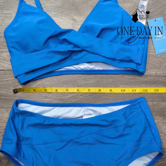 Cupshe Twist Front Bikini Swimsuit Size S - Picture 5 of 7
